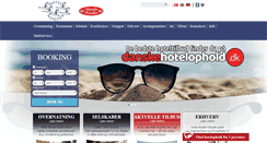 Desktop Screenshot of hotelnorden.dk